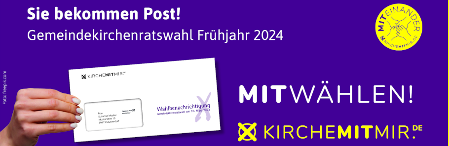 Sie bekommen Post GKR-Wahl 2024