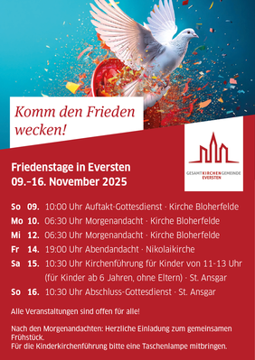 Friedenstage in Eversten