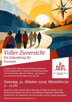 Reformationsfest in der Nikolaigemeinde von 11 bis 14 Uhr am 31.10.