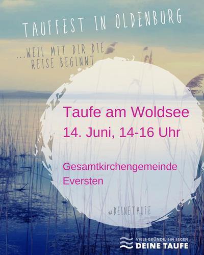 Tauffest am Woldsee