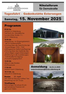 Fahrt nach Esterwegen am 15.11.2025