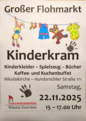 Großer Flohmarkt - Kinderkram