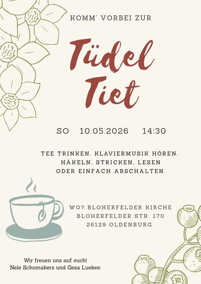 Tüdel Tiet am 10.05.26 in Bloh
