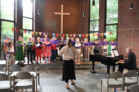 Der Bloherfelder Chor in der Bloherfelder Gemeinde